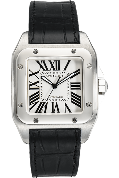 Santos 100 Anniversary Edition Stainless Steel Automatic