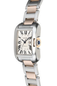 Tank Anglaise Rose Gold and Stainless Steel Automatic
