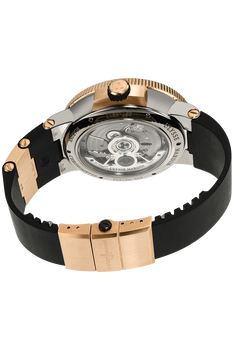 Marine Chronometer Rose Gold and Stainless Steel Automatic