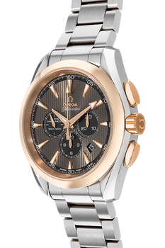 Seamaster Aqua Terra Co-Axial Chronograph Rose Gold and Stainless Steel Automatic