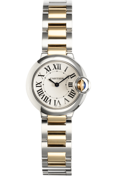 Ballon Bleu Yellow Gold and Stainless Steel Quartz