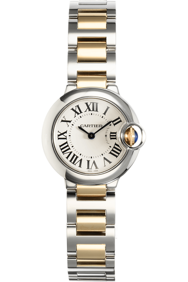 Ballon Bleu Yellow Gold and Stainless Steel Quartz