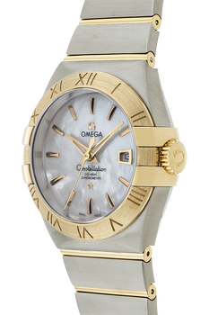 Constellation Co-Axial Yellow Gold and Stainless Steel
