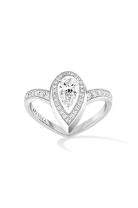 Fiery Ring 0.30CT in White Gold