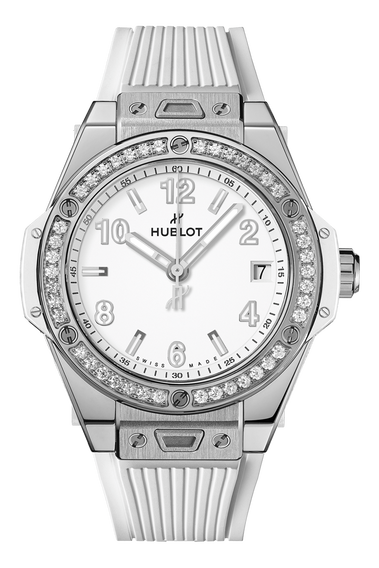 Big Bang One Click Steel White Diamonds
