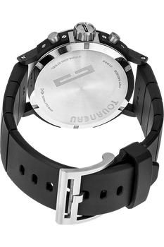 TNY 44mm Aviator Chronograph DLC Stainless Steel Automatic