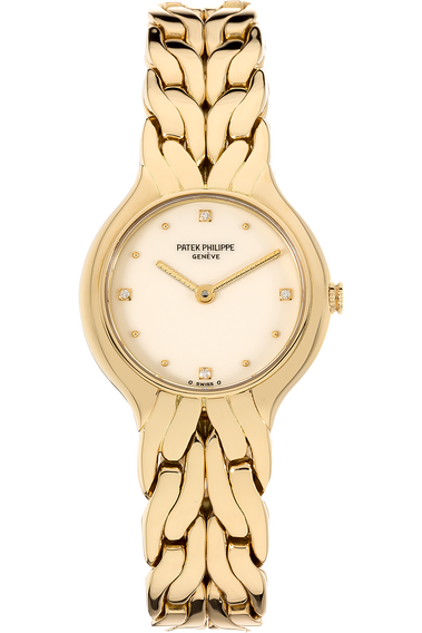 La Flamme Reference 4816 Yellow Gold Quartz