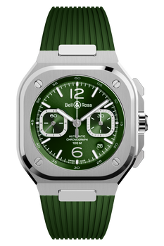 BR-05 Chrono Green Steel
