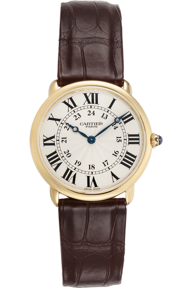 Ronde Louis Cartier Yellow Gold Manual
