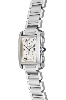 Tank Francaise Chronograph Stainless Steel Quartz