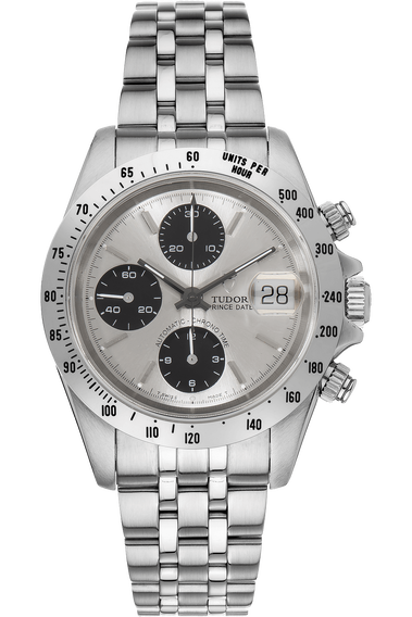 Prince Date Tiger Chronograph Stainless Steel Automatic