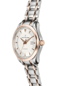 Manero AutoDate Rose Gold and Stainless Steel Automatic