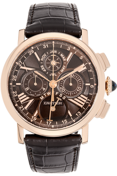 Rotonde de Cartier Perpetual Calendar Chrono Rose Gold Automatic