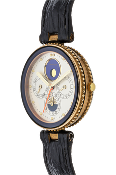 Gefica Safari Circa 1980s Titanium and Bronze Quartz