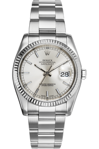 Datejust White Gold and Stainless Steel Automatic