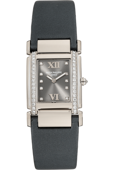 Twenty-4 Reference 4920 White Gold Quartz