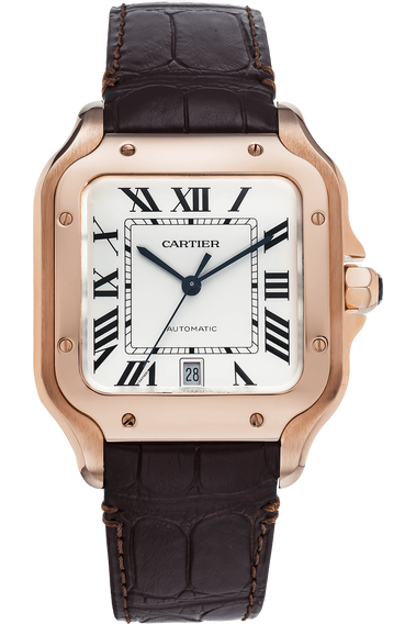 Santos de Cartier Rose Gold Automatic