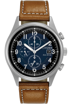 Eco-Drive Stainless Steel Chandler Chronograph