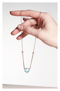 Peekaboo Aquamarine Pendant