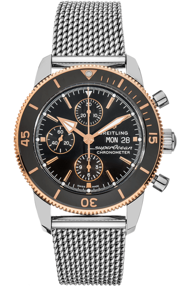 SuperOcean Heritage Chronograph Rose Gold and Stainless Steel Automatic