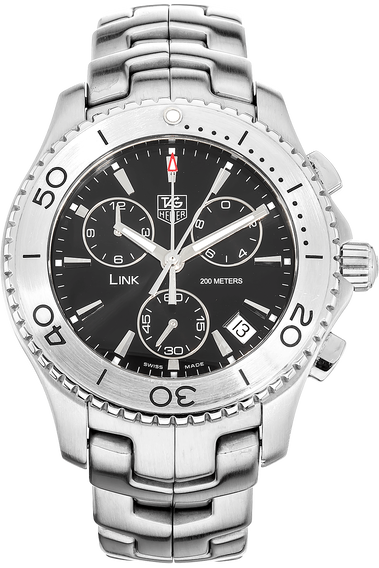 Link Chronograph Stainless Steel Quartz
