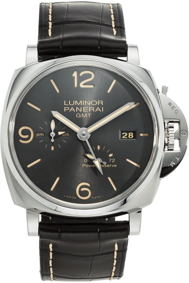 Luminor Due GMT Power Reserve Stainless Steel Automatic