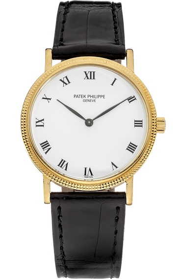 Pre Owned Patek Philippe Calatrava Automatic Reference 5120 5120J 001