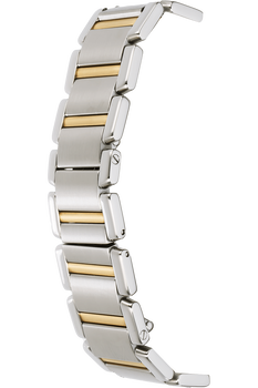 Tank Francaise Chronograph Yellow Gold and Stainless Steel Quartz