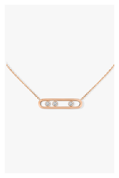 Move Classique Pendant in Pink Gold