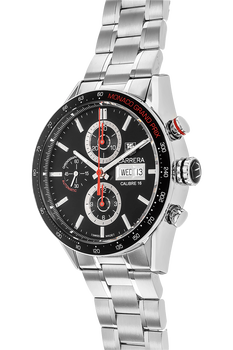 Carrera Calibre 16 Day-Date Monaco Stainless Steel Automatic