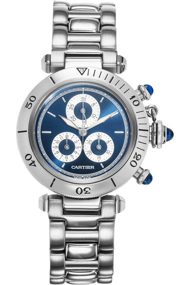 Cartier pasha quartz sales chronograph
