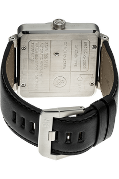 BR 01-96 Grande Date Stainless Steel Automatic