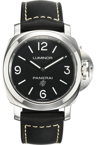 Luminor Base Logo Stainless Steel Manual