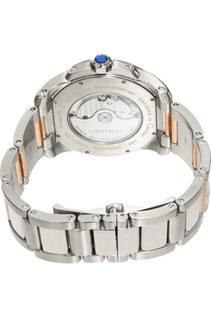 Calibre de Cartier Rose Gold and Stainless Steel Automatic