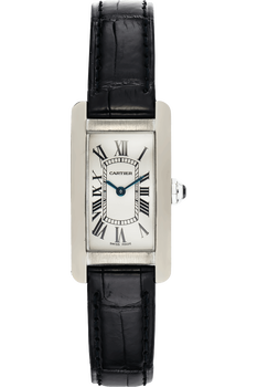 Tank Americaine White Gold Quartz