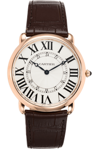 Ronde Louis Cartier Rose Gold Manual