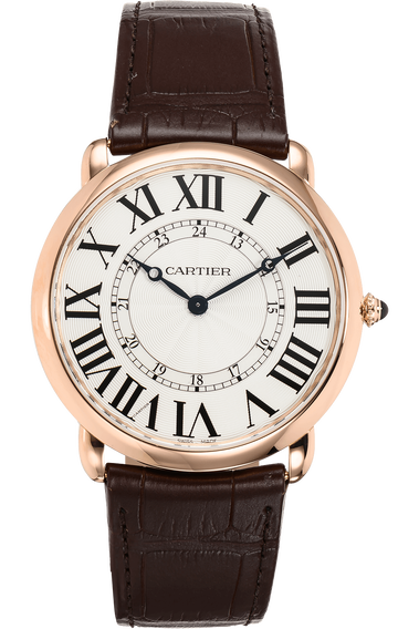 Ronde Louis Cartier Rose Gold Manual