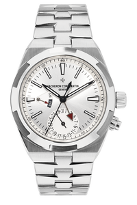 Overseas Dual Time Stainless Steel Automatic