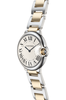 Ballon Bleu Yellow Gold and Stainless Steel Quartz