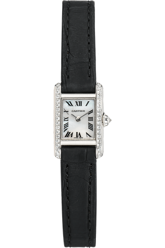 Mini Tank White Gold Quartz