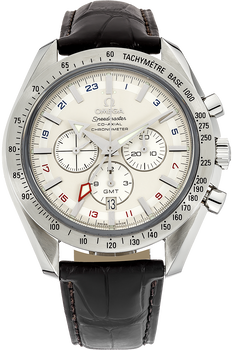 Speedmaster Broad Arrow Co-Axial GMT Chronograph