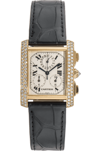 Tank Francaise Chronograph Yellow Gold Quartz