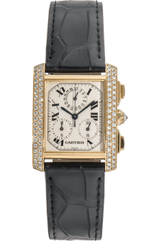Tank Francaise Chronograph Yellow Gold Quartz