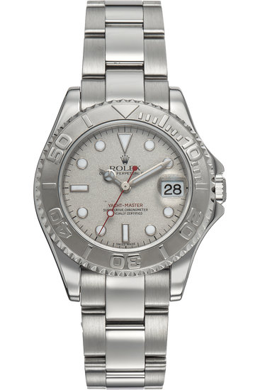 Yachtmaster Platinum and Stainless Steel Automatic