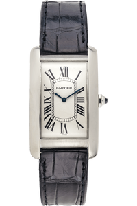 Tank Americaine White Gold Quartz