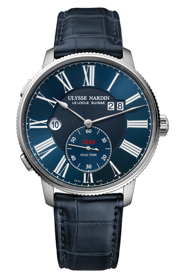 Marine Torpilleur Dual Time 44mm Stainless Steel