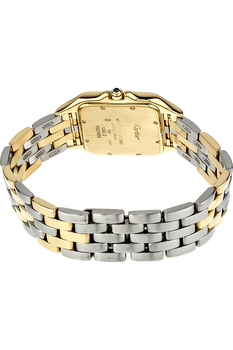 Panth&egrave;re Yellow Gold and Stainless Steel Quartz