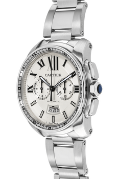 Calibre de Cartier Chronograph Stainless Steel Automatic