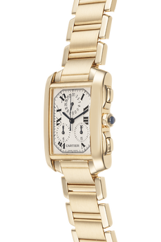 Tank Francaise Chronograph Yellow Gold Quartz