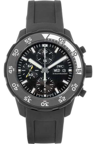 Aquatimer Chronograph Galapagos island Stainless Steel and Rubber Automatic
